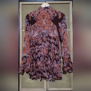 Free people beach mini dress